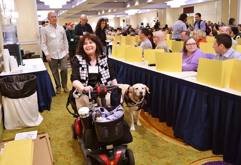 Judge Jennifer Tanner & Service Dog Emmy